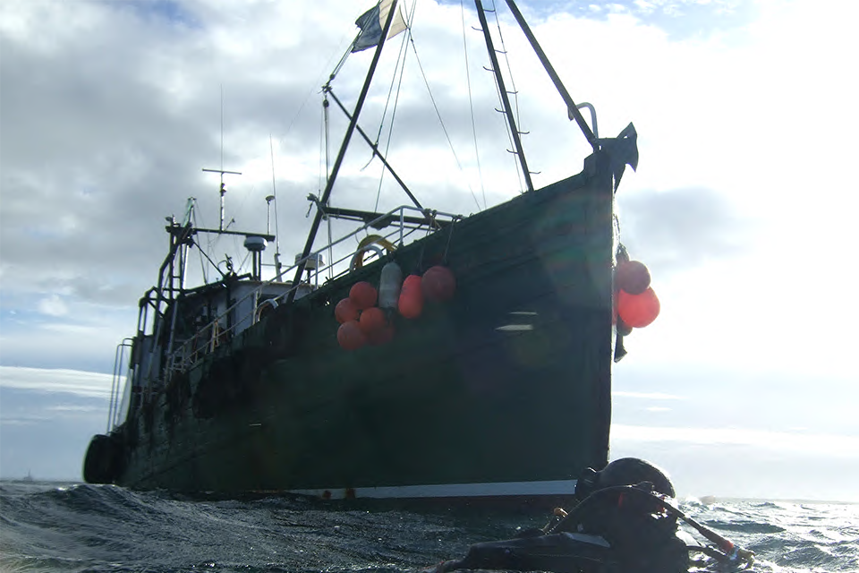 Safety warning issued following contact between a diving support boat and a recreational diver with loss of 1 life